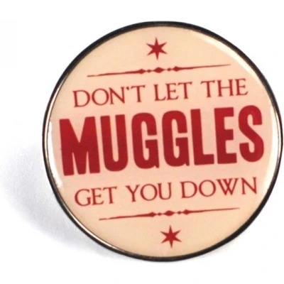 Afbeelding van Harry Potter Muggles Enamel Pin Badge
