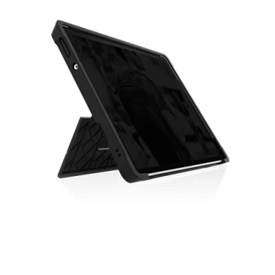 Afbeelding van STM Dux Shell Surface Pro 8 AP zwart beschermhoes met auto wake, Rugged