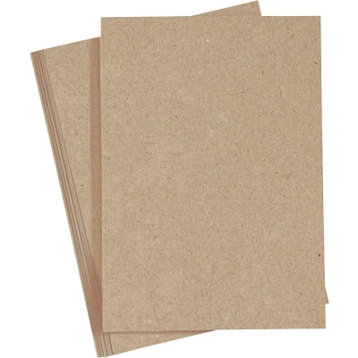 Afbeelding van Creativ company knutselkarton A4 220 gr naturel 10 vellen