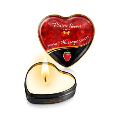 Afbeelding van Plaisir Secret Massagekaars Aardbei 35ml