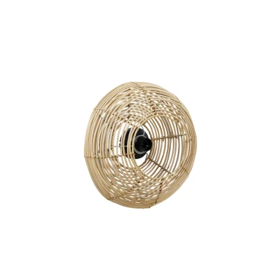 Afbeelding van Light &amp; Living Wandlamp MILAN Ø40x15cm Bruin