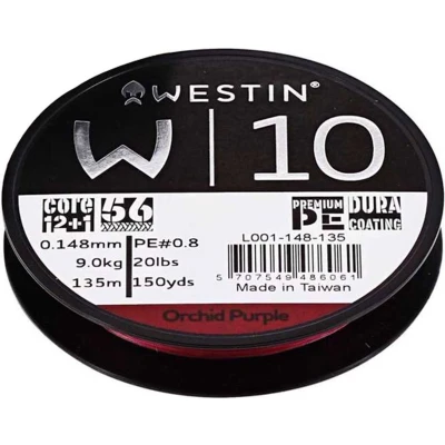 Afbeelding van Westin W10 13 Braid Orchid Purple Gevlochten lijn 135m 0,33mm 31,2kg