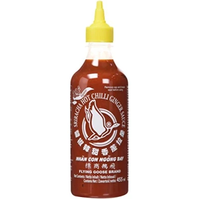 Afbeelding van Flying Goose Srirachasaus &amp; Gember 455 ml