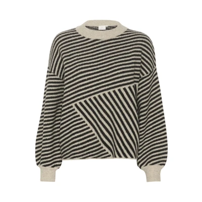 Afbeelding van Kaffe KAverana Knit Pullover Dames Trui Maat L
