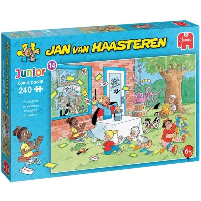 Afbeelding van Jan Van Haasteren Puzzel De Goochelaar Junior 240 Stukjes