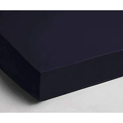 Afbeelding van Day Dream hoeslaken strijkvrij katoen 90 x 220 Navy