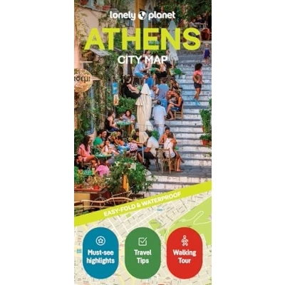 Afbeelding van Lonely Planet Athens City Map