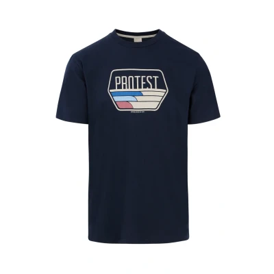 Afbeelding van Protest STAN Tshirt print, Heren, Maat: Small, Night skyblue