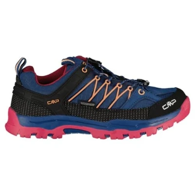 Afbeelding van CMP Rigel LOW WP Outdoorschoenen voor kinderen, Maat: 36, Ocean/fuxia Leer/ synthetisch