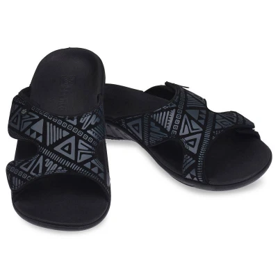 Afbeelding van Spenco Slippers Kholo Tribal heren Schoenmaat: 42.5 (28 cm)