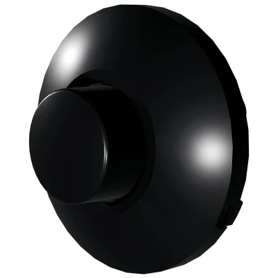 Afbeelding van EcoDim led vloerdimmer zwart 0 50W, ECO DIM.09 (B), MIN &amp; MAX, Soft start systeem
