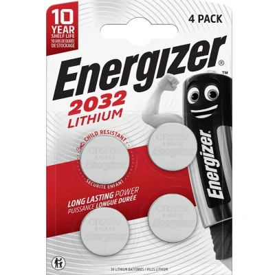 Afbeelding van Energizer Knoopcel CR2032 3 V 4 stuk(s) 240 mAh Lithium
