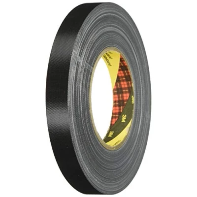 Afbeelding van 3M Premium textieltape 389, zwart, 19 mm x 50 m (1 pack)