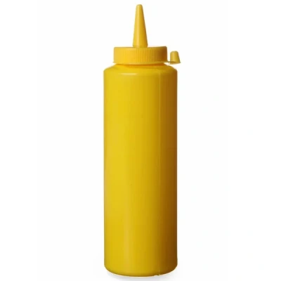 Afbeelding van Hendi Dispenser Flacon Geel 0,7 Liter Ø7x(H)24cm
