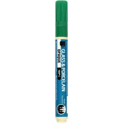 Image de Creotime peinture stylo verre &amp; porcelaine verte