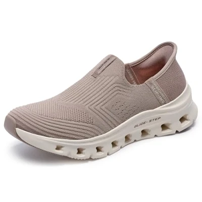 Afbeelding van Skechers Sport Glide STEP Citizen Instappers, Dames, Maat: 40, Braun Textiel