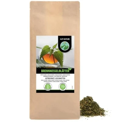 Afbeelding van Alpi Nature Brandnetelinfusie, kruidenthee van brandnetel, brandnetelthee, brandnetelbladeren, 100% natuurlijk, gehakt (1 kg)