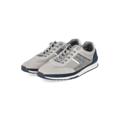 Afbeelding van bugatti Riptide Sneakers laag, Heren, Maat: 42, Grau Kunststof/ textiel