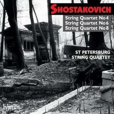 Afbeelding van Shostakovich: String Quartets Nos 4, 6 &amp; 8 / St. Petersburg Quartet