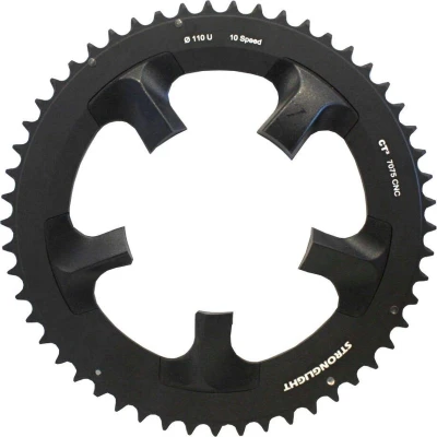Afbeelding van Stronglight Ct2 Ultegra 110 Bcd Kettingblad Zwart 52t