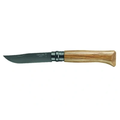 Afbeelding van Opinel Black Oak Zakmes No 8
