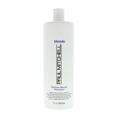 Afbeelding van Paul Mitchell Forever Blonde Platinum Shampoo 1000ml Haibu by Kapperskorting.com
