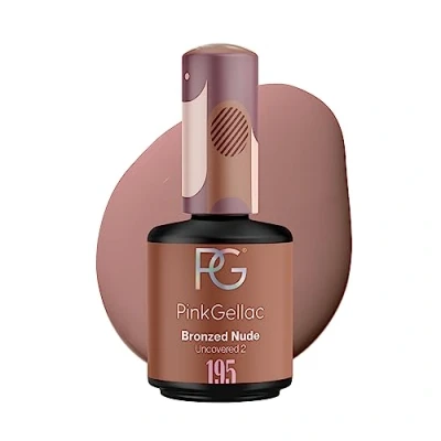 Afbeelding van Pink Gellac 195 Bronzed Nude Gel Nagellak 15 Ml
