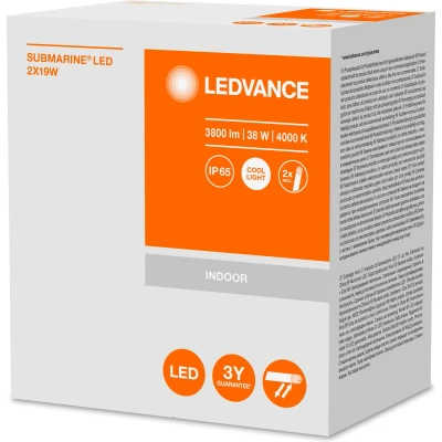 Afbeelding van LEDVANCE SUBMARINE (EU) Kuiplamp voor vochtige ruimte LED G13 38 W Neutraalwit Grijs