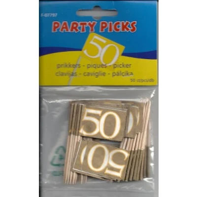 Afbeelding van Prikkers 50 jaar getrouwd stuks