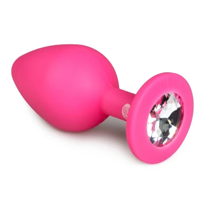 Afbeelding van Diamond Plug Medium Roze Levensecht Gevoel