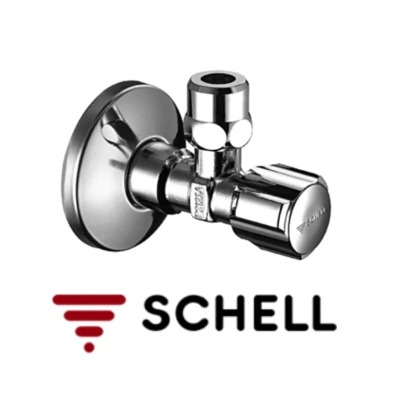Afbeelding van Schell Hoekstopkraan Comfort + Rozet (lavabo,wc) 049070699