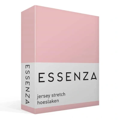 Afbeelding van ESSENZA The Perfect Organic Jersey Hoeslaken Dusty rose 180 200 x 220 cm