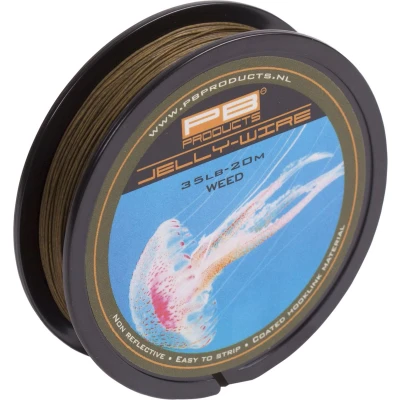 Afbeelding van PB Products Jelly Wire &#039;Weed&#039; 35lb (20m) Karper onderlijn materiaal