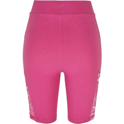 Afbeelding van Urban Classics Inset Cycle Shorts, Dames, Maat: XS, Brightviolet