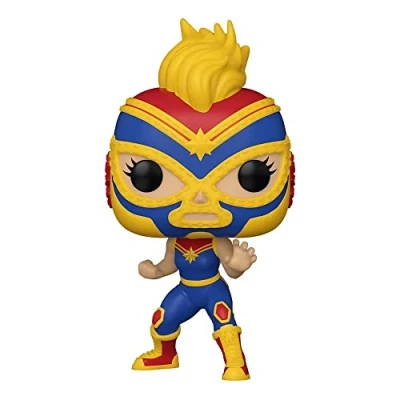 Image de Figurine Funko Pop Marvel Luchadores Captain