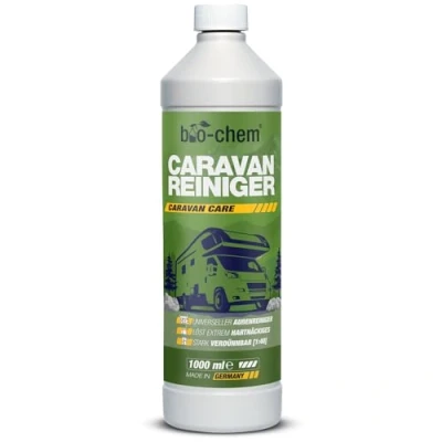 Afbeelding van bio chem Extra sterke geconcentreerde reiniger voor caravans en campers 1000 ml reinigingsmiddel campers, caravans, luifels, regenbescherming Made in Germany