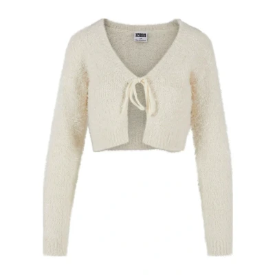 Afbeelding van Urban Classics TIED Cropped Vest, Dames, Maat: 3XL, Whitesand