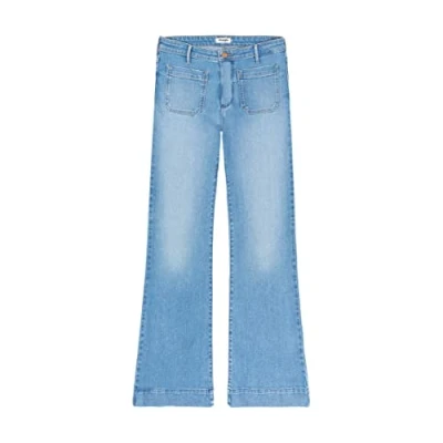 Image de Wrangler Jean évasé pour femme, Noisette, 26W / 30L