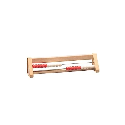 Image de WISSNER® apprentissage actif 20 er calcul cadre rouge/blanc RE Wood®