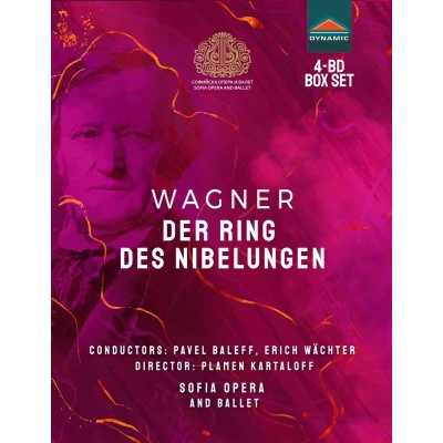 Afbeelding van Pavel Baleff, Erich Wächter, Orchestra Of The Sofia Opera And Ballet Wagner: Der Ring Des Nibelungen (4 Blu ray)