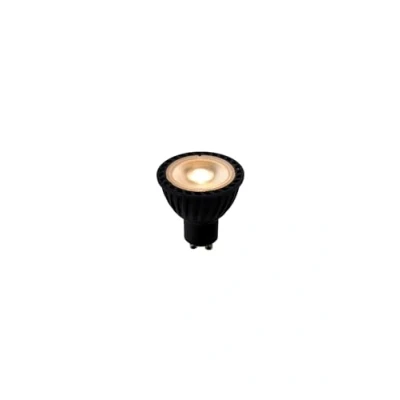 Afbeelding van Lucide MR16 LED lamp Ø 5 cm Dim to warm GU10 1x5W 2200K/3000K Zwart