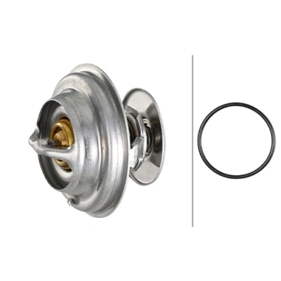Afbeelding van HELLA 8MT 354 778 381 Thermostaat, koelvloeistof 75 Met pakkingen