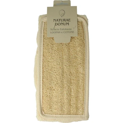 Afbeelding van Naturae Donum Dubbelzijdige Scrubband Katoen &amp; Loofah