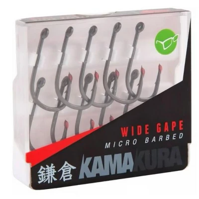 Afbeelding van Korda Kamakura Wide Gape Micro Barbed (10 pcs) Maat : haak 8