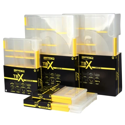Afbeelding van Spro Tackle Box TBX Clear Maat : Large 50 35x2.5x5cm