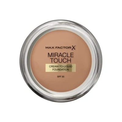 Afbeelding van Max Factor Miracle Touch Skin Perfecting Foundation 085 Caramel