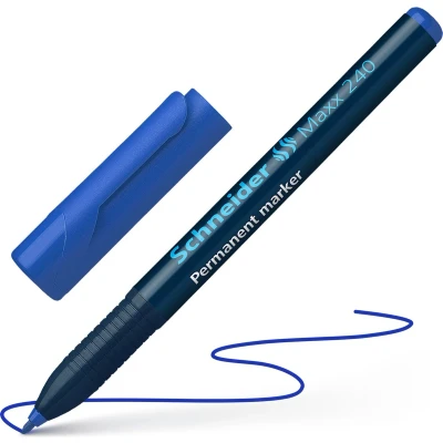 Afbeelding van Schneider permanent marker Maxx 240 ronde punt blauw S 124003