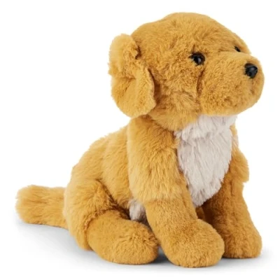 Afbeelding van Zappi Co Bailey de Golden Retriever pluche (20 cm) Goldie hond zacht, aangenaam, 100% gerecycled, familiemetgezel
