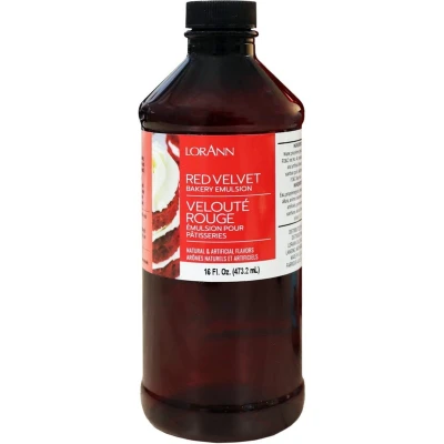 Afbeelding van LorAnn Bakery Emulsion Red Velvet 473 ml Geconcentreerde Extracten Smaakstof Aroma