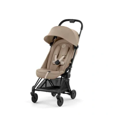 Afbeelding van Cybex Buggy COYA Matt Black Cozy Beige